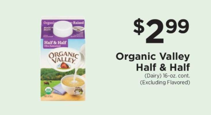 Organic Valley Half & Half