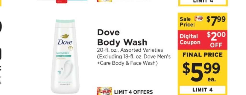 Dove Body Wash