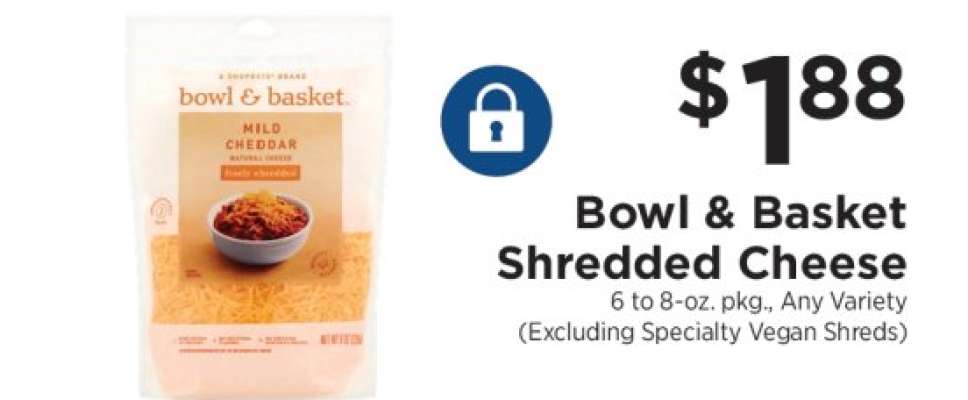 Bowl & Basket Shredded Cheese