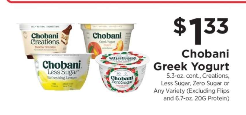 Chobani Greek Yogurt