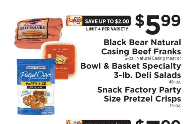 Black Bear Natural Casing Beef Franks