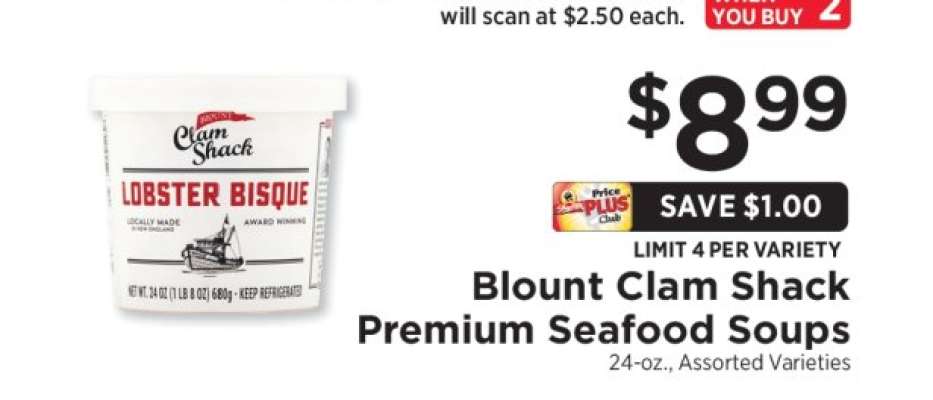 Blount Clam Shack Premium Seafood Soups