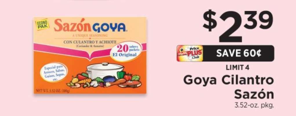Goya Cilantro Sazón