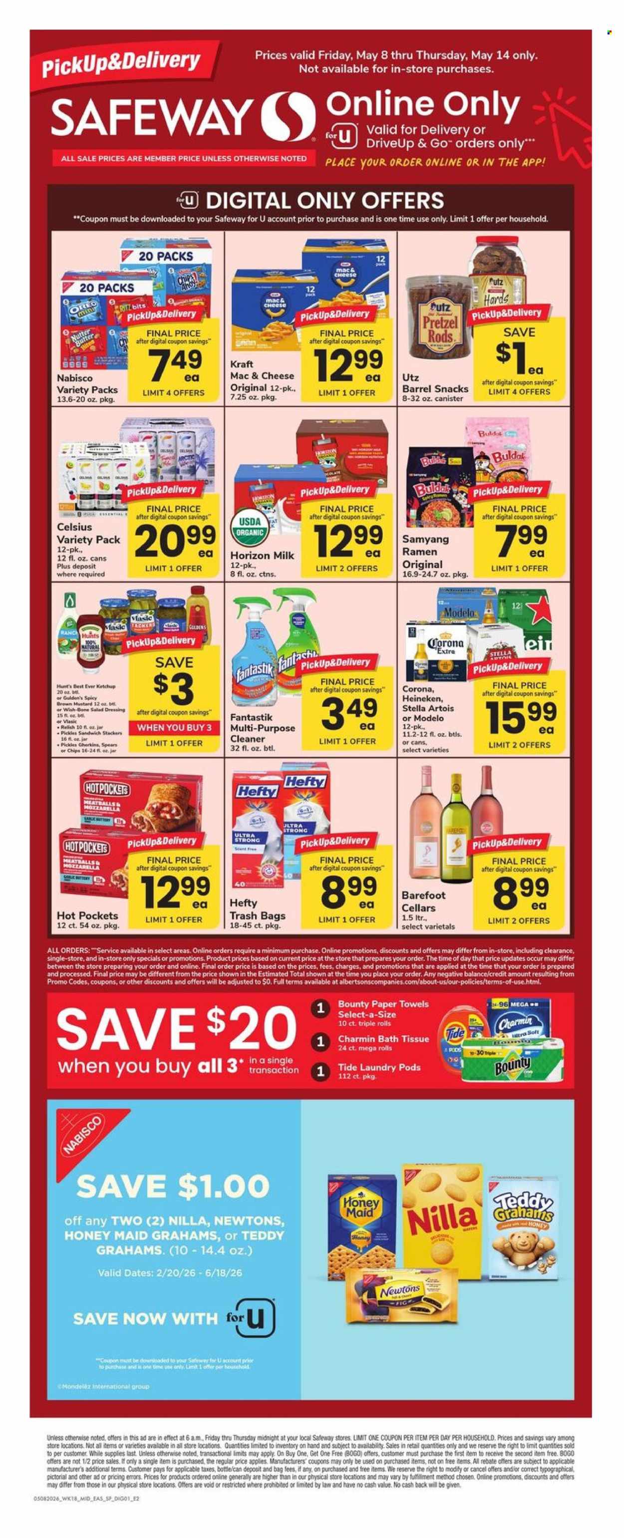Safeway ad - 05/08/2026 - 05/14/2026. Page 1
