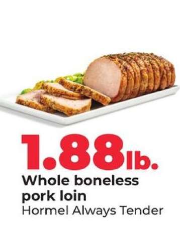 Whole Boneless Pork Loin
