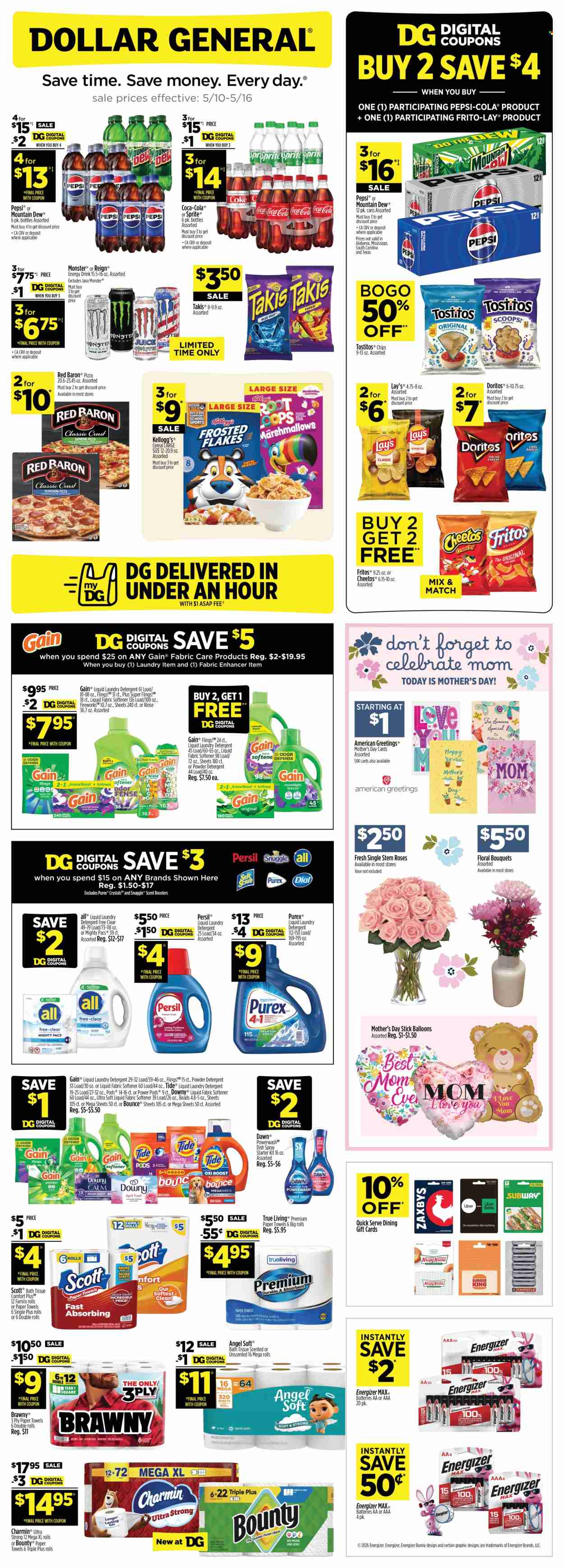 Dollar General ad - 05/10/2026 - 05/16/2026. Page 1