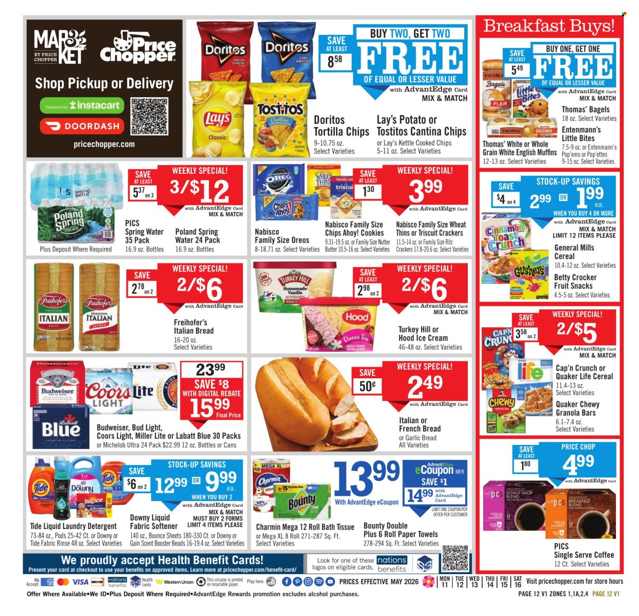 Price Chopper ad - 05/10/2026 - 05/16/2026. Page 12