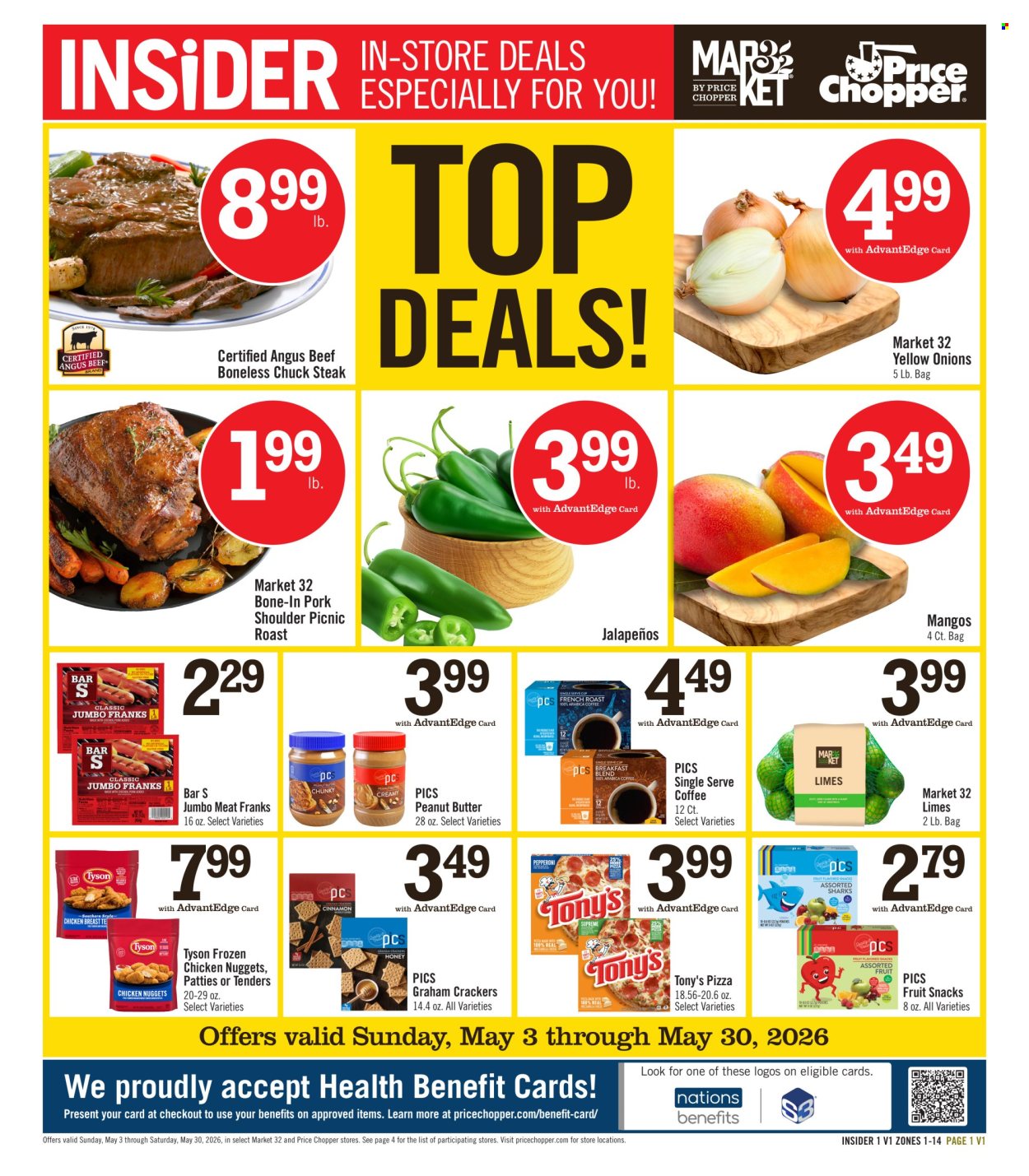 Price Chopper ad - 05/03/2026 - 05/31/2026. Page 1