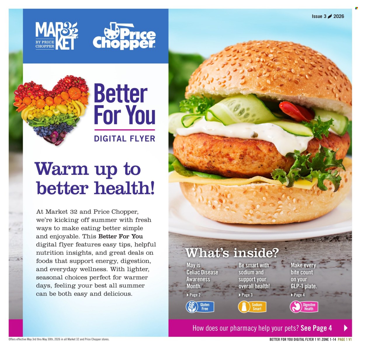Price Chopper ad - 05/03/2026 - 05/30/2026. Page 1