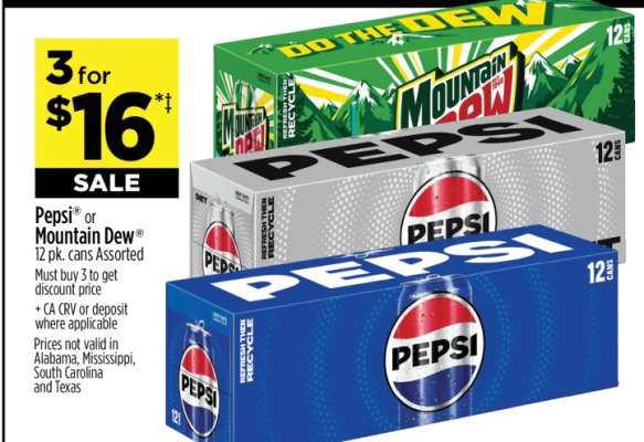Pepsi or Mountain Dew