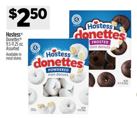 Hostess Donettes