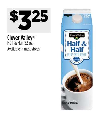 Clover Valley® Half & Half 32 oz.