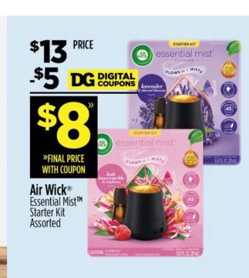 Air Wick Essential Mist Starter Kit Assorted