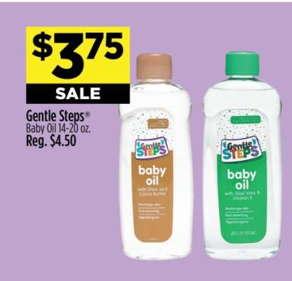 Gentle Steps Baby Oil