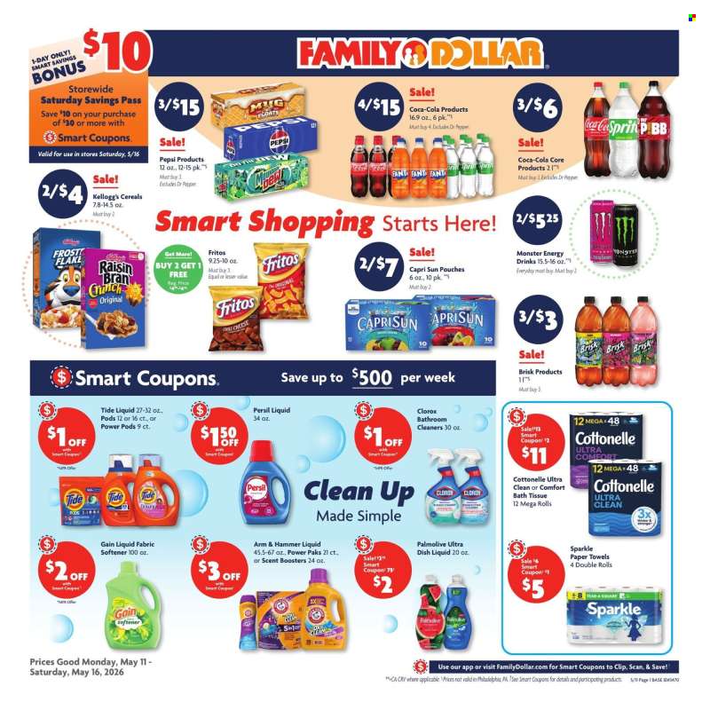 Family Dollar Flyer - 05/11/2026 - 05/16/2026.