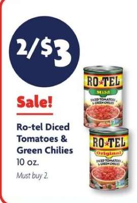 Ro*Tel Diced Tomatoes & Green Chilies