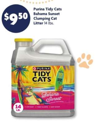Purina Tidy Cats Bahama Sunset Clumping Cat Litter
