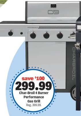 Char-Broil 4 Burner Performance Gas Grill*