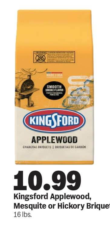 Kingsford Applewood, Mesquite or Hickory Briquets