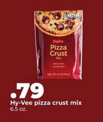 Hy-Vee pizza crust mix