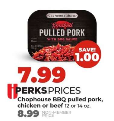 Chophouse BBQ Pulled Pork