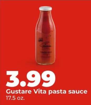 Gustare Vita pasta sauce
