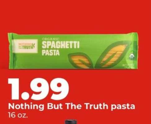 Nothing But The Truth pasta