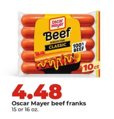 Oscar Mayer Beef Franks