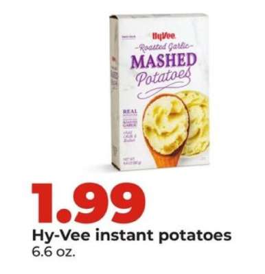 Hy-Vee instant potatoes
