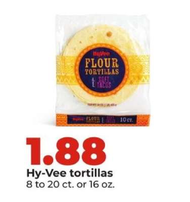 Hy-Vee Tortillas