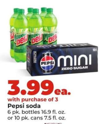 Pepsi soda