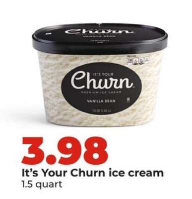It's Your Churn ice cream