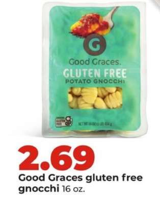 Good Graces gluten free gnocchi