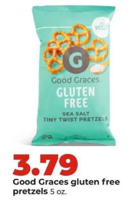 Good Graces gluten free pretzels