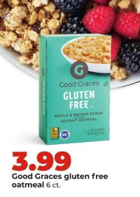 Good Graces gluten free oatmeal