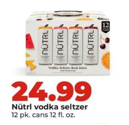 NÜTRL vodka seltzer