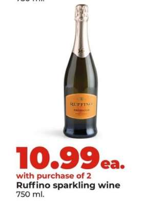 Ruffino sparkling wine