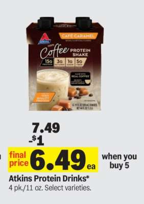 Atkins Protein Drinks