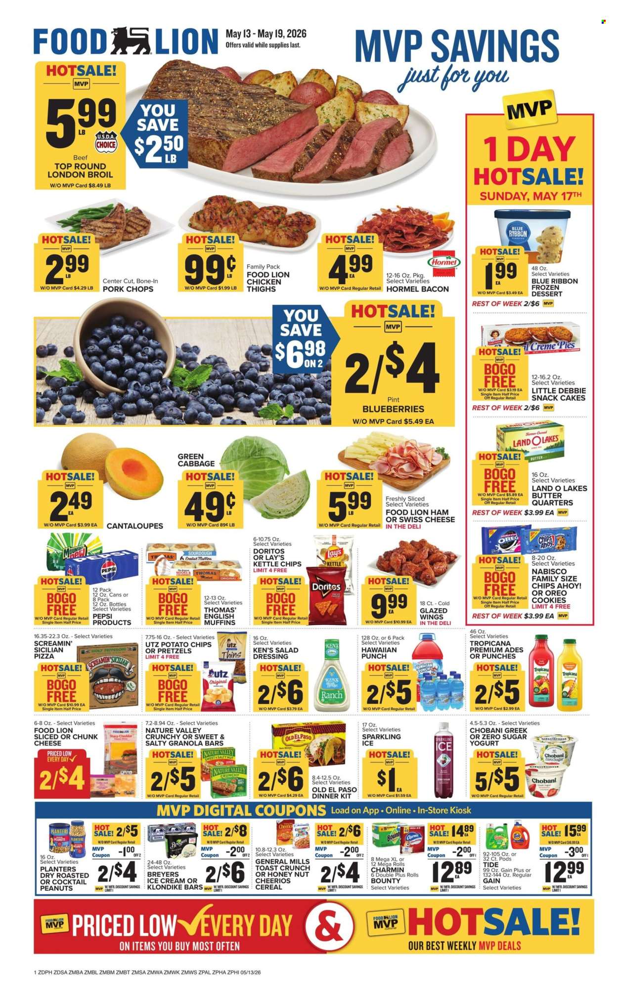 Food Lion ad - 05/13/2026 - 05/19/2026. Page 1