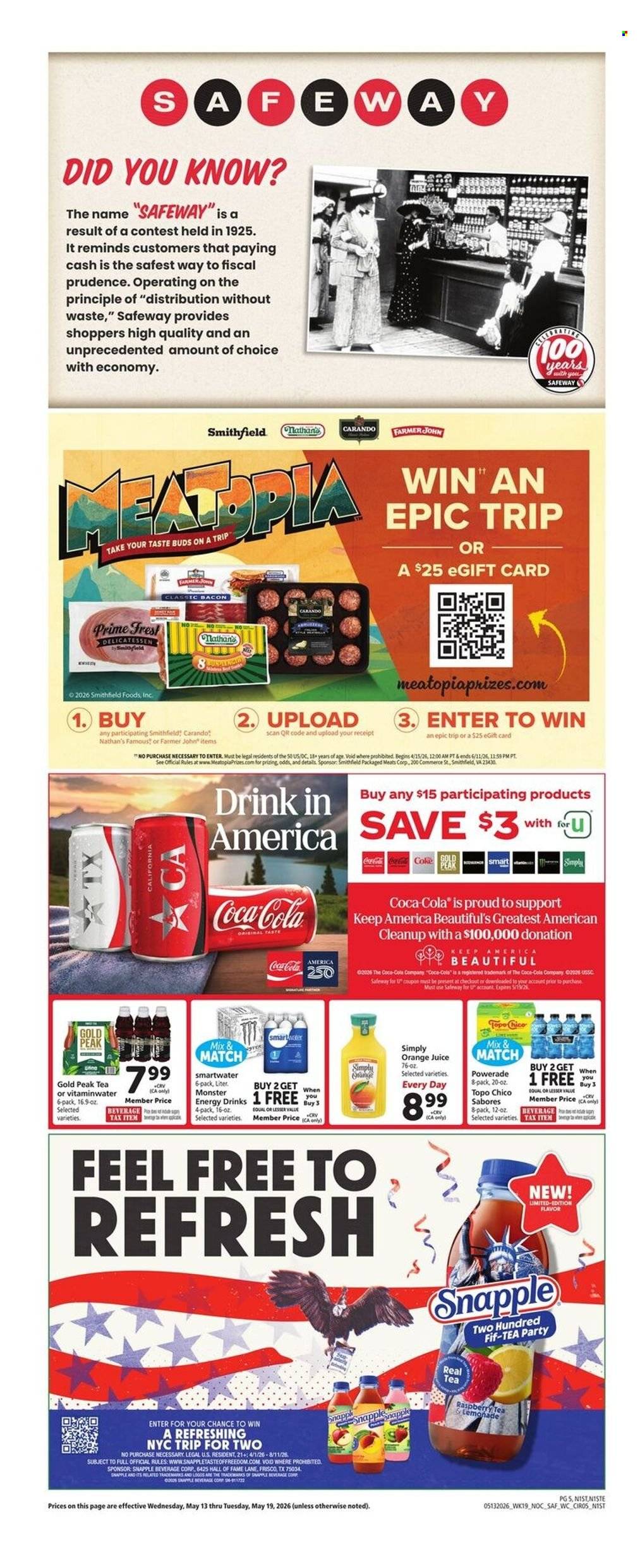 Safeway ad - 05/13/2026 - 05/19/2026. Page 5