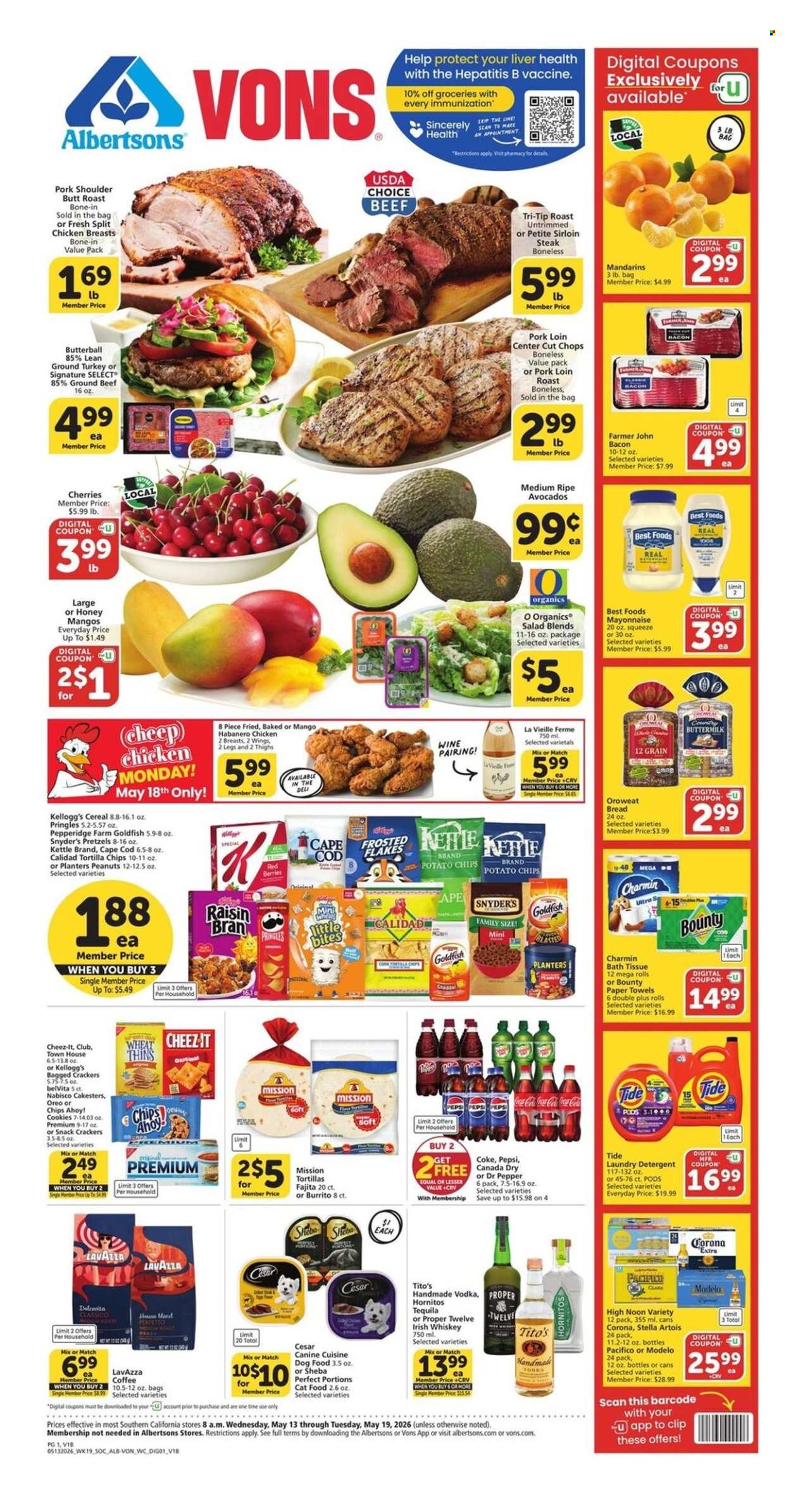 Albertsons ad - 05/13/2026 - 05/19/2026. Page 1