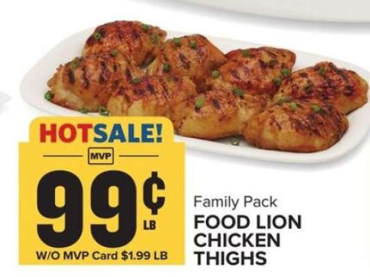 Food Lion Chicken Thighs