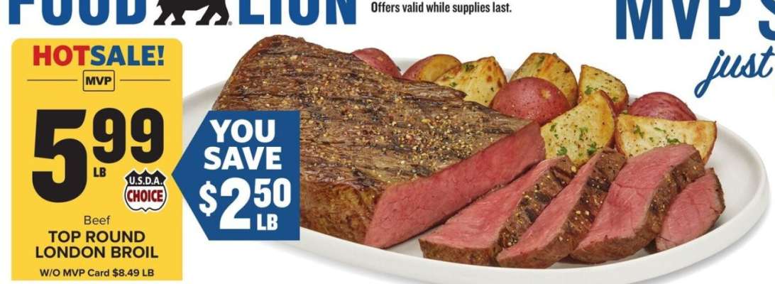 Beef Top Round London Broil