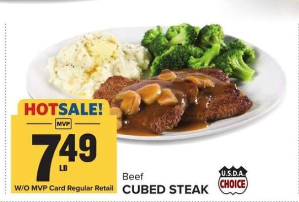 Beef Cubed Steak