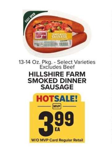 Hillshire Farm Smoked Dinner Sausage