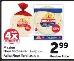 Mission Flour Tortillas