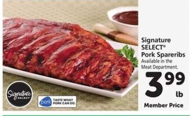 Signature SELECT Pork Spareribs