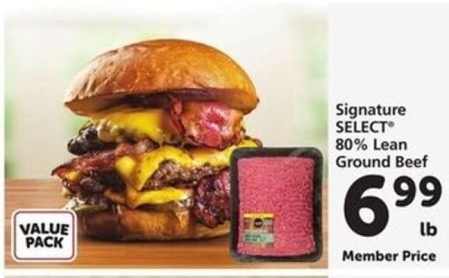 Signature SELECT 80% Lean Ground Beef