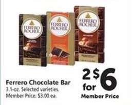 Ferrero Chocolate Bar