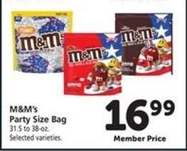 M&M'S Party Size Bag